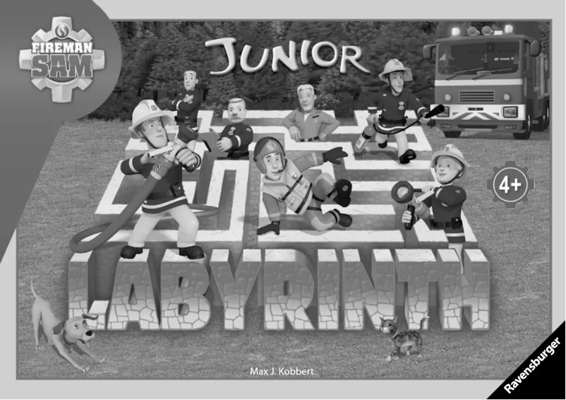 Page n°1 - Manuel utilisateur Ravensburger Fireman Sam Junior Labyrinth
