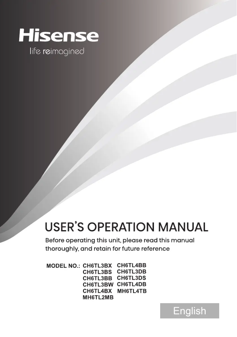 Image de la première page du manuel de l'appareil MH6TL2MB
