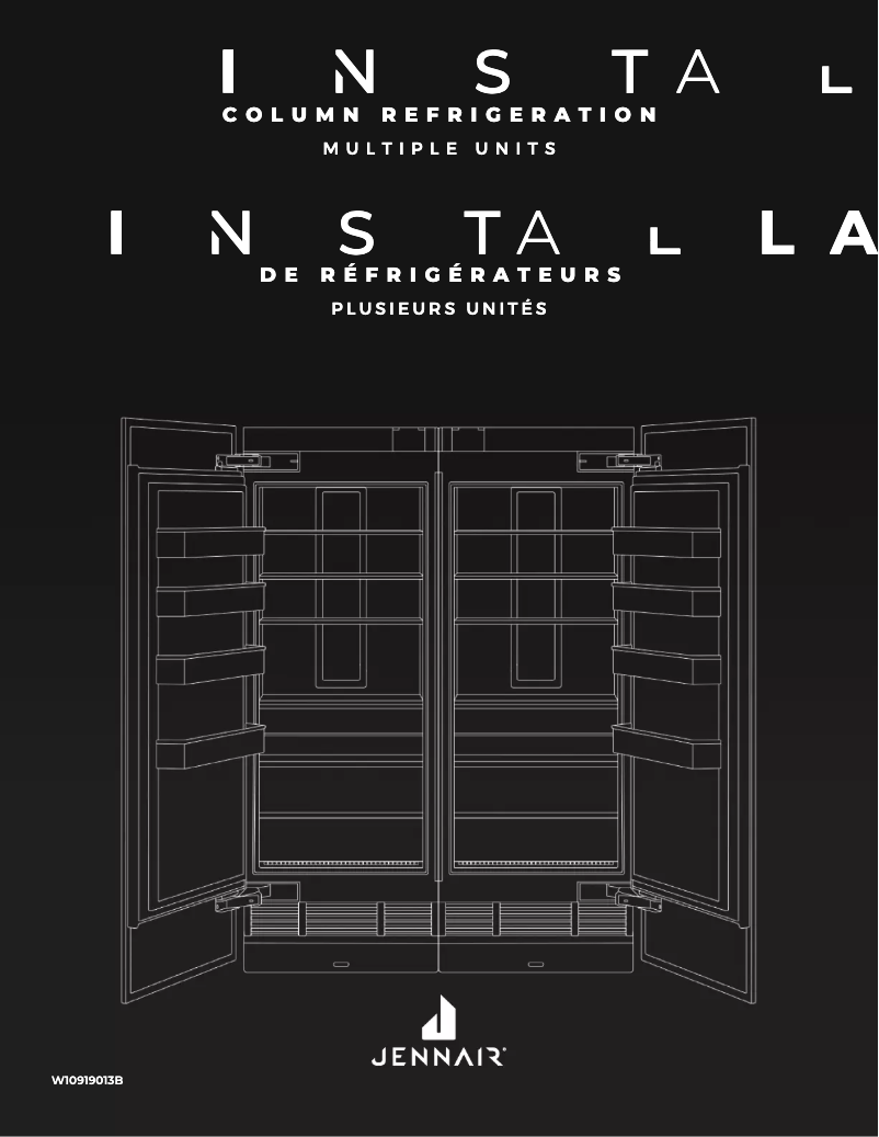 Image de la première page du manuel de l'appareil JBZFR24IGX