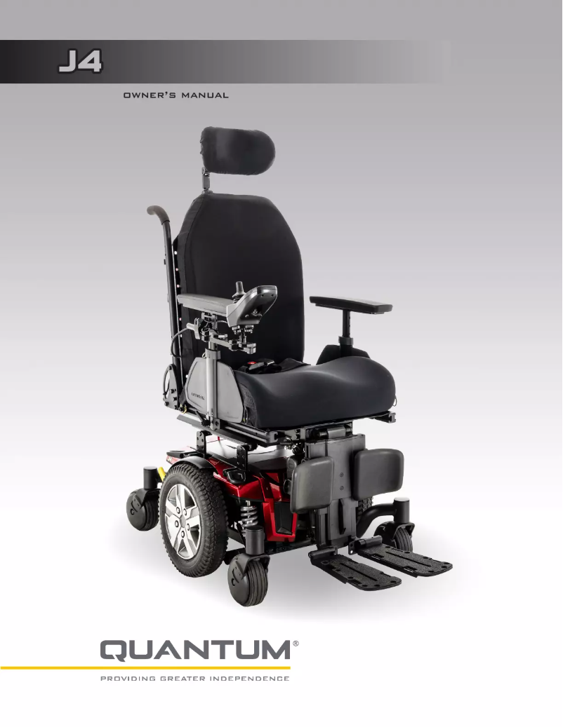 Image de la première page du manuel de l'appareil J4