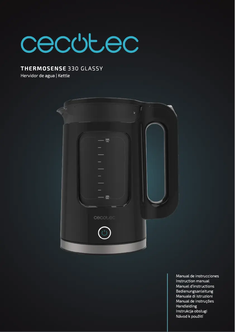 Page 1 de la notice Manuel utilisateur Cecotec Thermosense 330