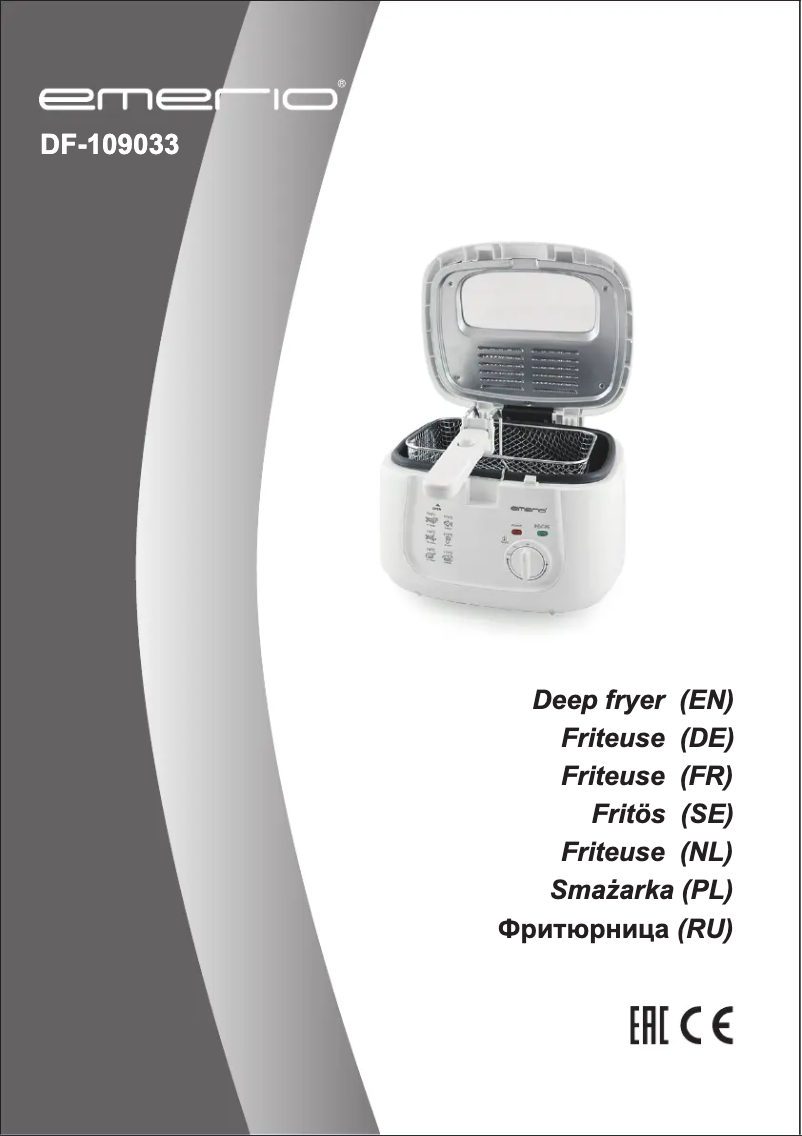 Página 1 del manual Manual de usuario Emerio DF-109033