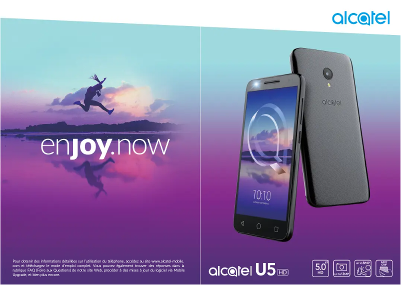 Page n°1 - Manuel utilisateur Alcatel U5 HD