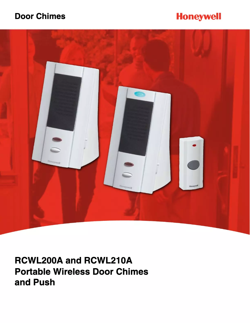 Image de la première page du manuel de l'appareil RCWL210A