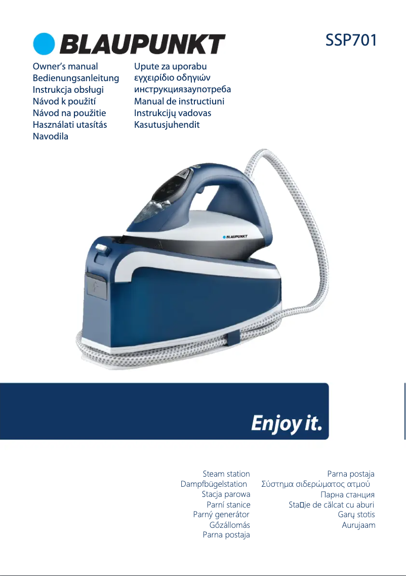 Image de la première page du manuel de l'appareil SSP701