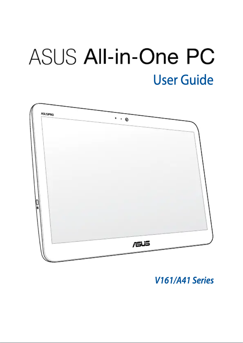 Page 1 de la notice Manuel utilisateur Asus Vivo AiO V161