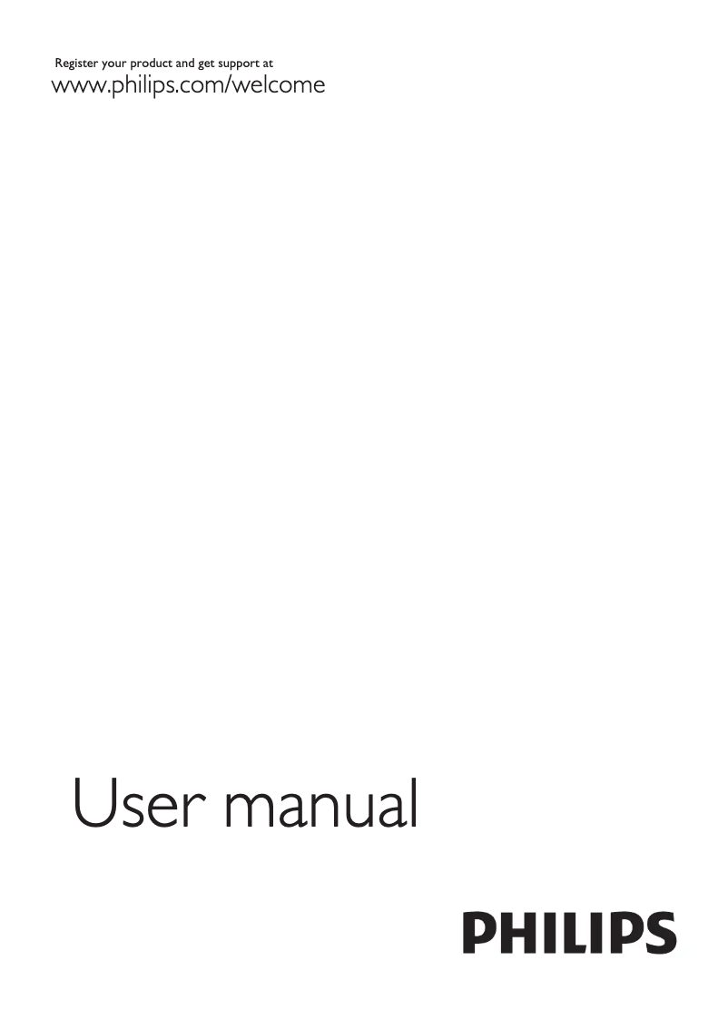 Page 1 de la notice Mode d'emploi Philips 32PFL6008T