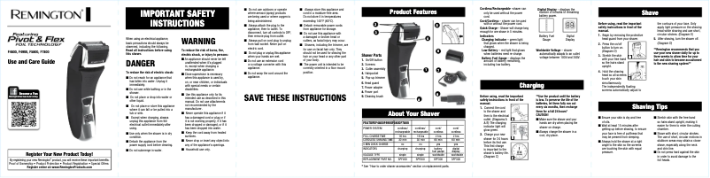 First page image of the manual for F5-5800