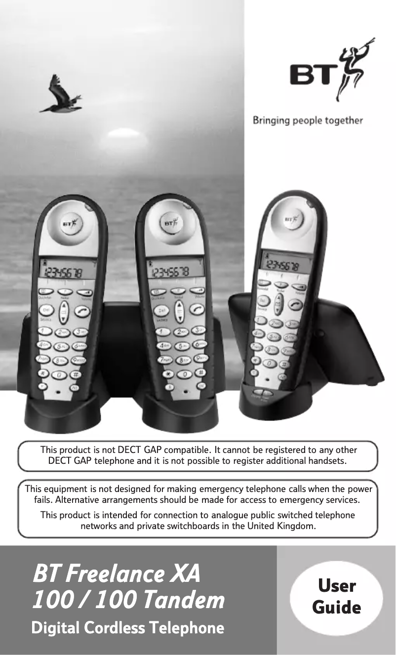 Imagen de la primera página del manual del dispositivo Freelance XA100