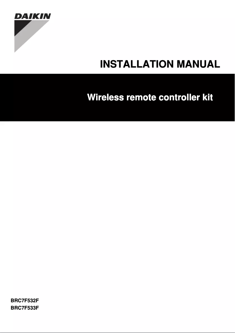 Imagen de la primera página del manual del dispositivo FXFQ63AVEB