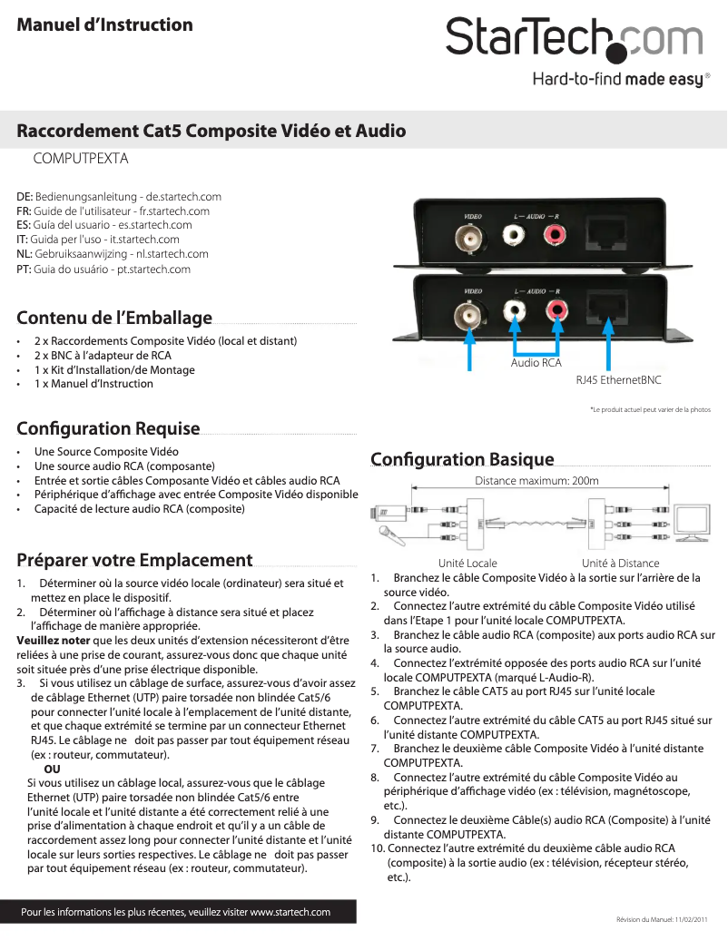 Image de la première page du manuel de l'appareil COMPUTPEXTA