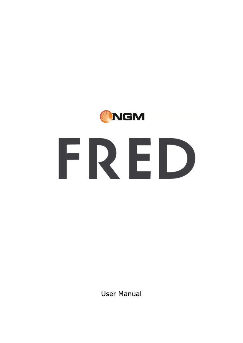 Image de la première page du manuel de l'appareil Fred
