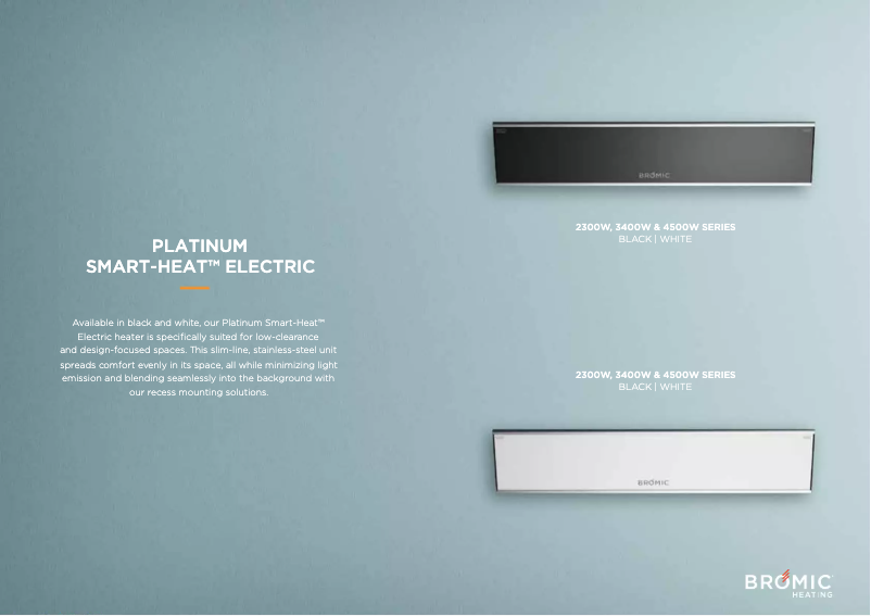 Page n°1 - Guide d'installation Bromic Smart-Heat BH3622006
