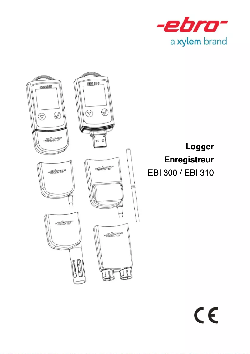 Image de la première page du manuel de l'appareil EBI 300
