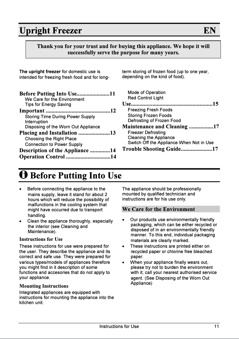 Page n°1 - Manuel utilisateur Smeg UKVI144AP