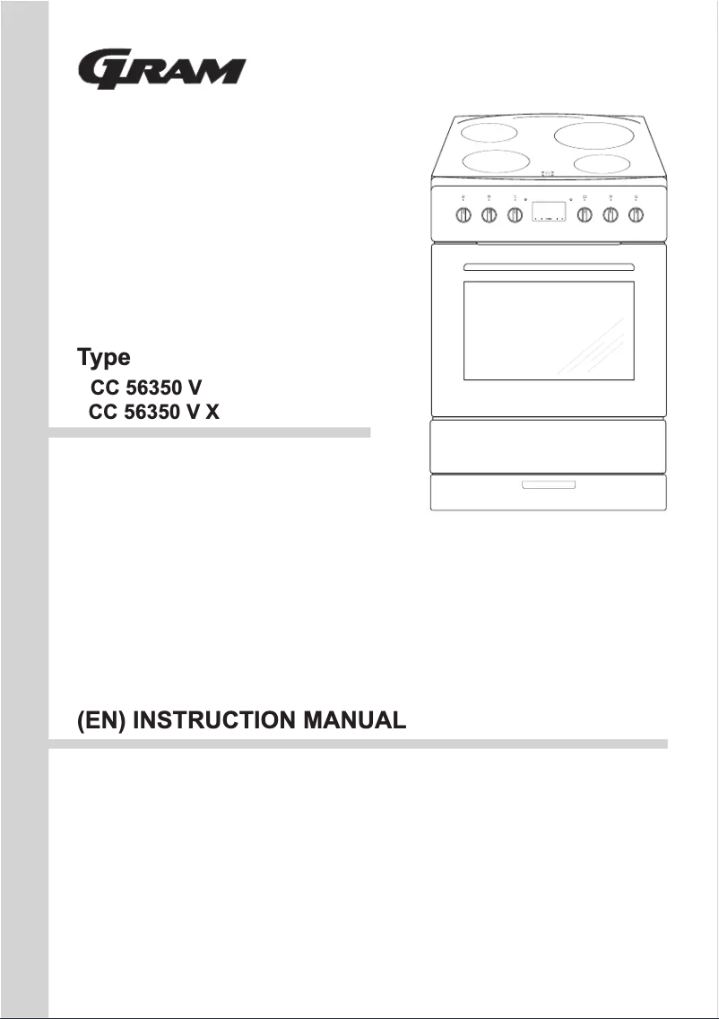Page n°1 - Manuel utilisateur Gram CC 56350 V
