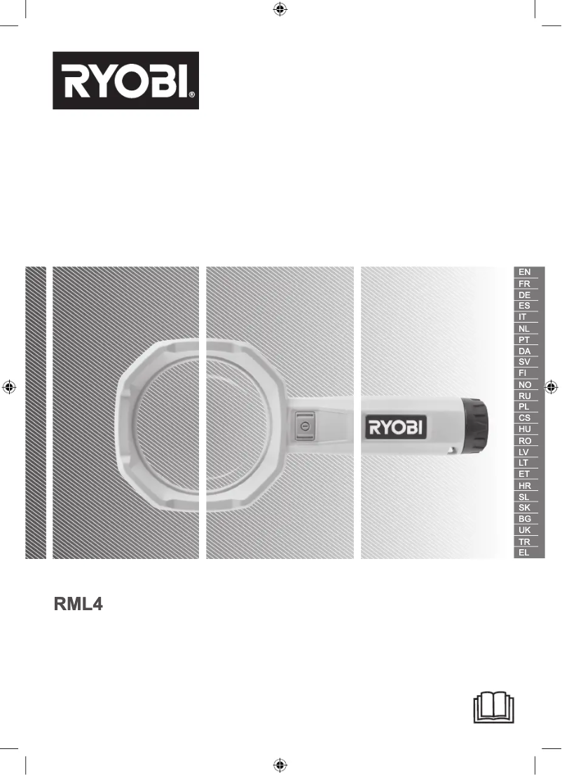 Página 1 del manual Manual de usuario RYOBI RML4