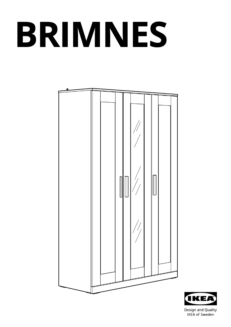Imagen de la primera página del manual del dispositivo BRIMNES 005.761.39