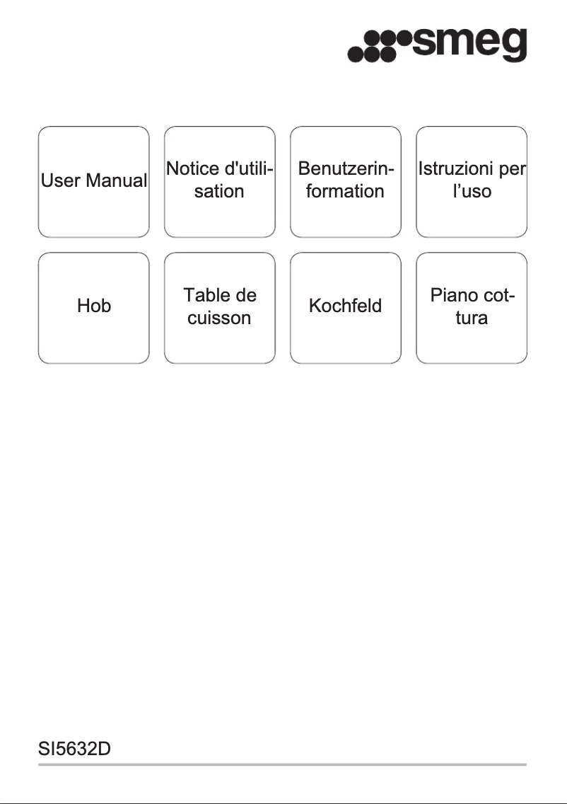 Page n°1 - Manuel utilisateur Smeg SI5632D