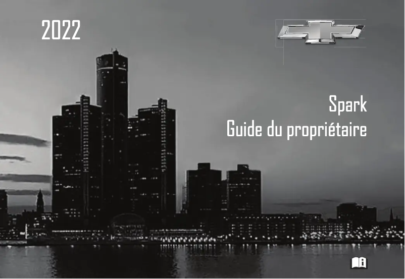 Page 1 de la notice Manuel utilisateur Chevrolet Spark (2022)