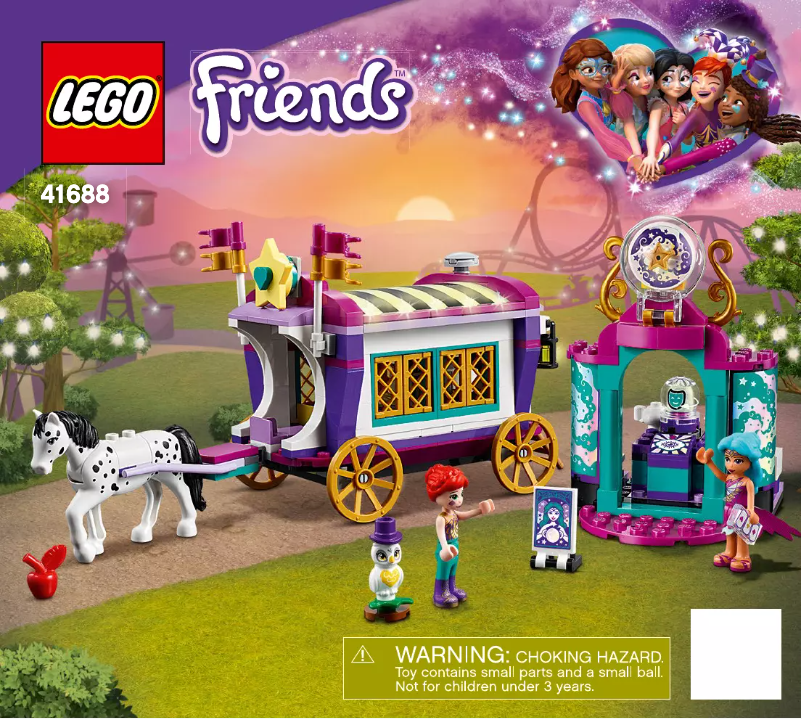 Page 1 de la notice Manuel utilisateur Lego Friends 41688