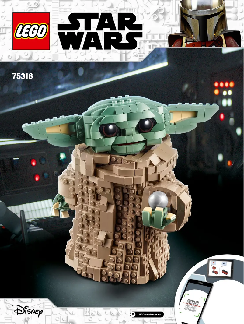 Image de la première page du manuel de l'appareil Star Wars 75318