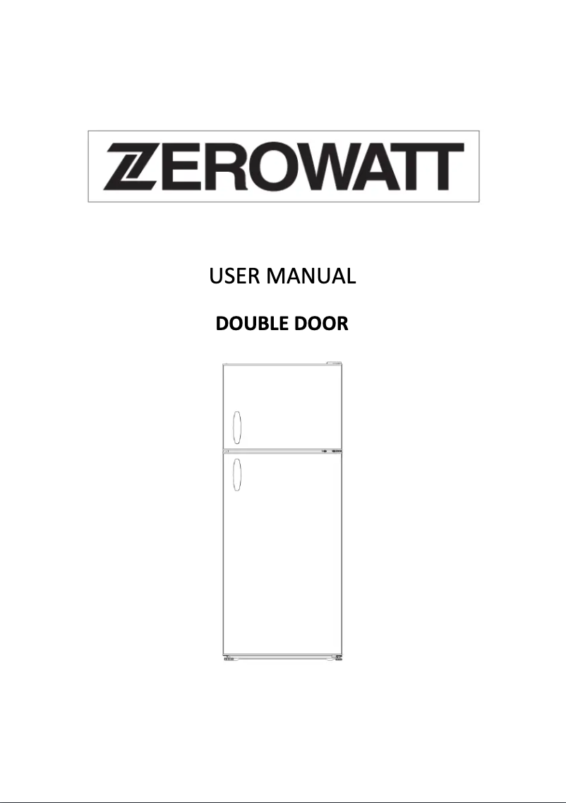 Page n°1 - Manuel utilisateur Zerowatt ZMDS 5122S