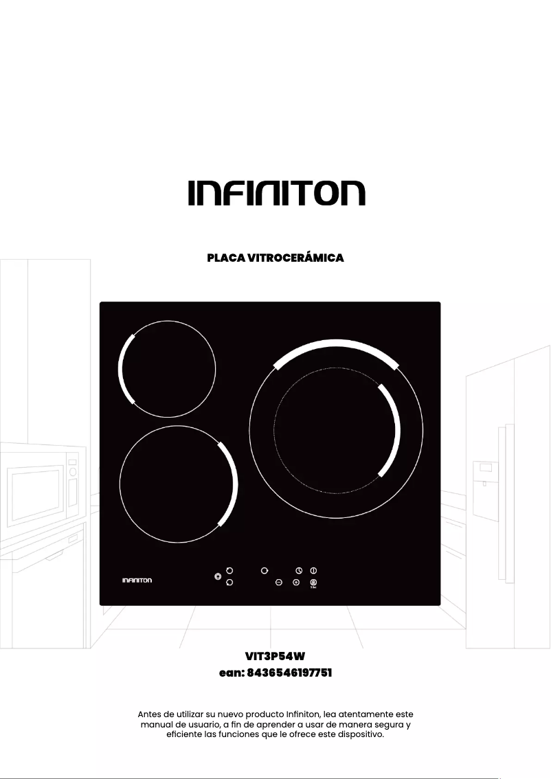 Image de la première page du manuel de l'appareil VIT3P54W