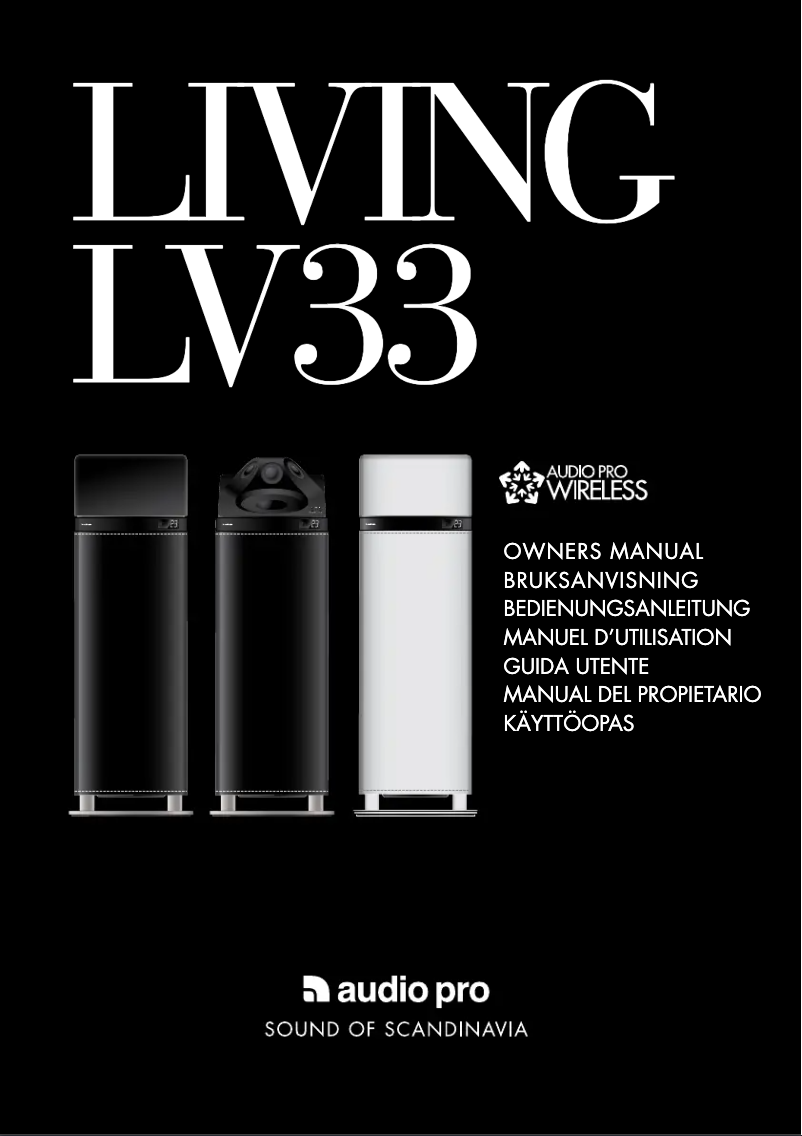 Image de la première page du manuel de l'appareil Living LV33