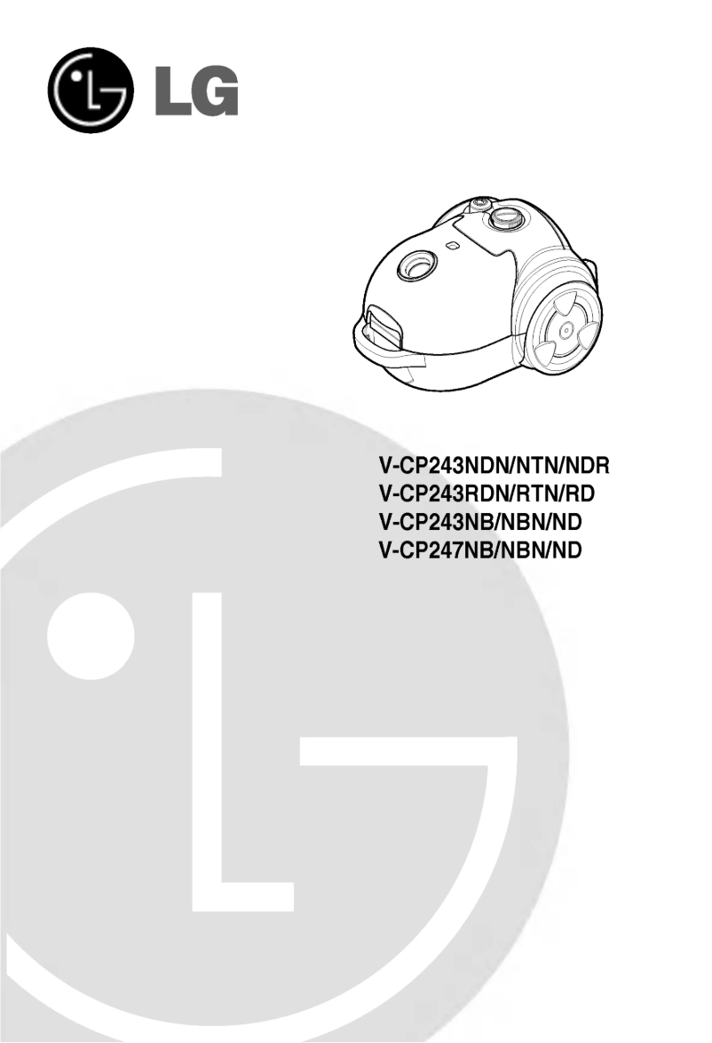 Page 1 de la notice Manuel utilisateur LG V-CP243RDN