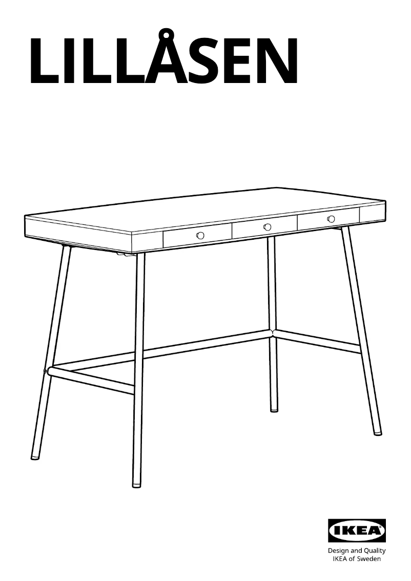 Image de la première page du manuel de l'appareil LILLÅSEN 602.782.88