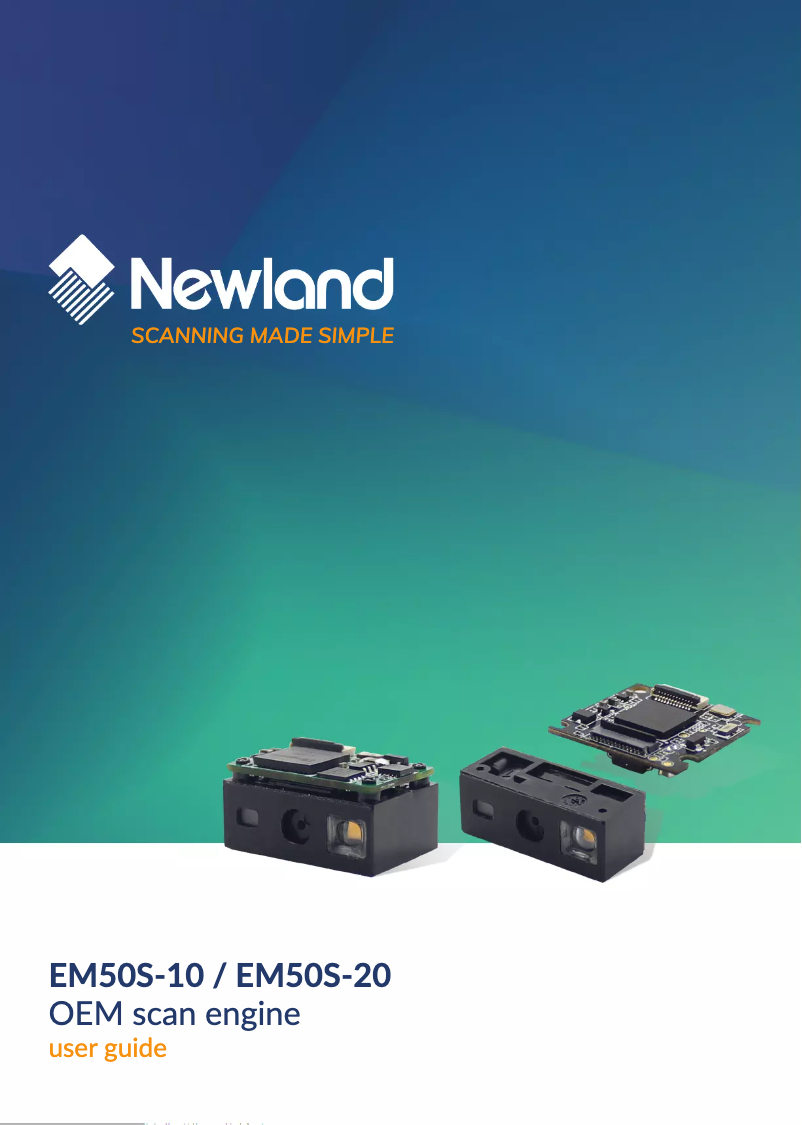 Page 1 de la notice Manuel utilisateur Newland EM50S-10