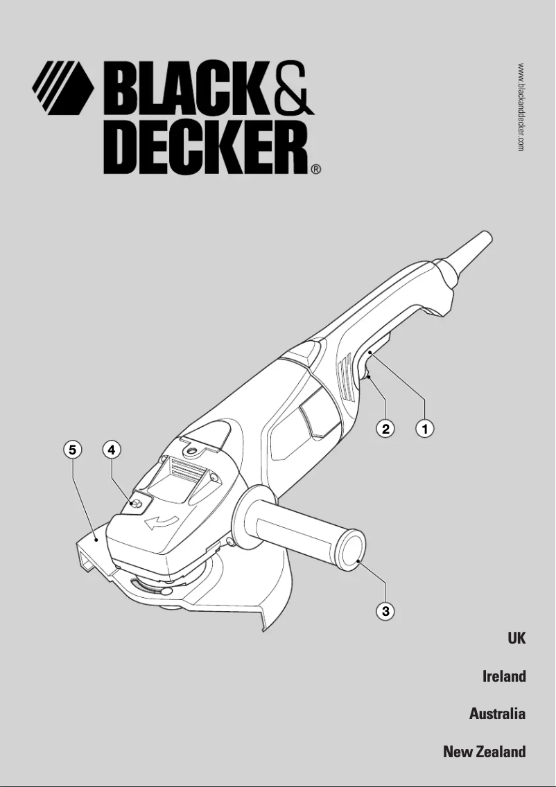 Page 1 de la notice Manuel utilisateur Black & Decker KG2023