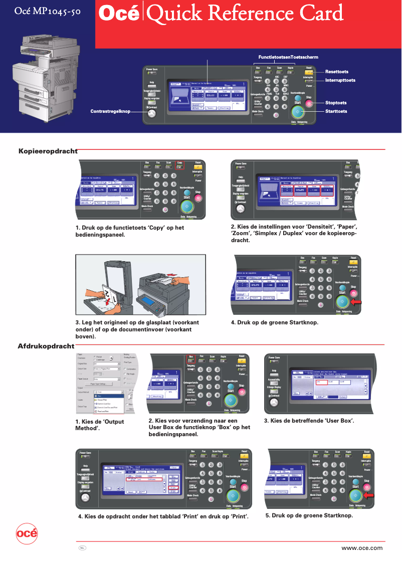 Image de la première page du manuel de l'appareil MP1045