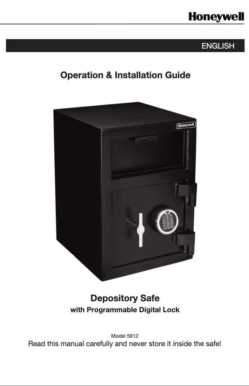Image de la première page du manuel de l'appareil 5912