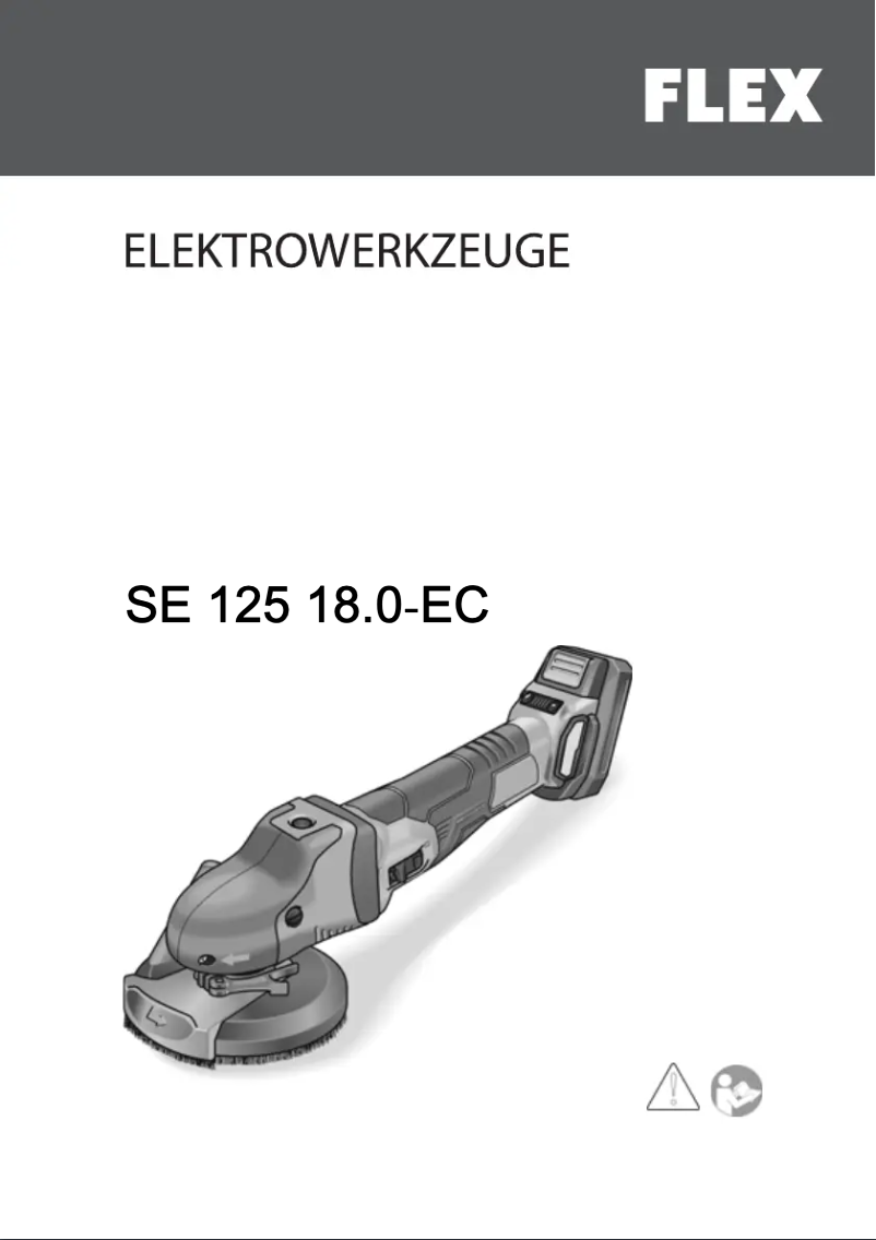 Image de la première page du manuel de l'appareil SE 125 18.0-EC