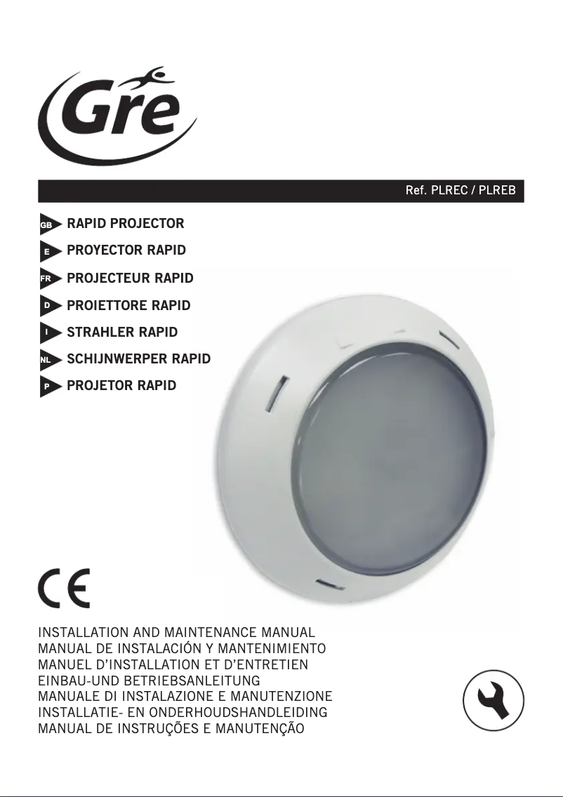 Página 1 del manual Manual de usuario Gre PLREB