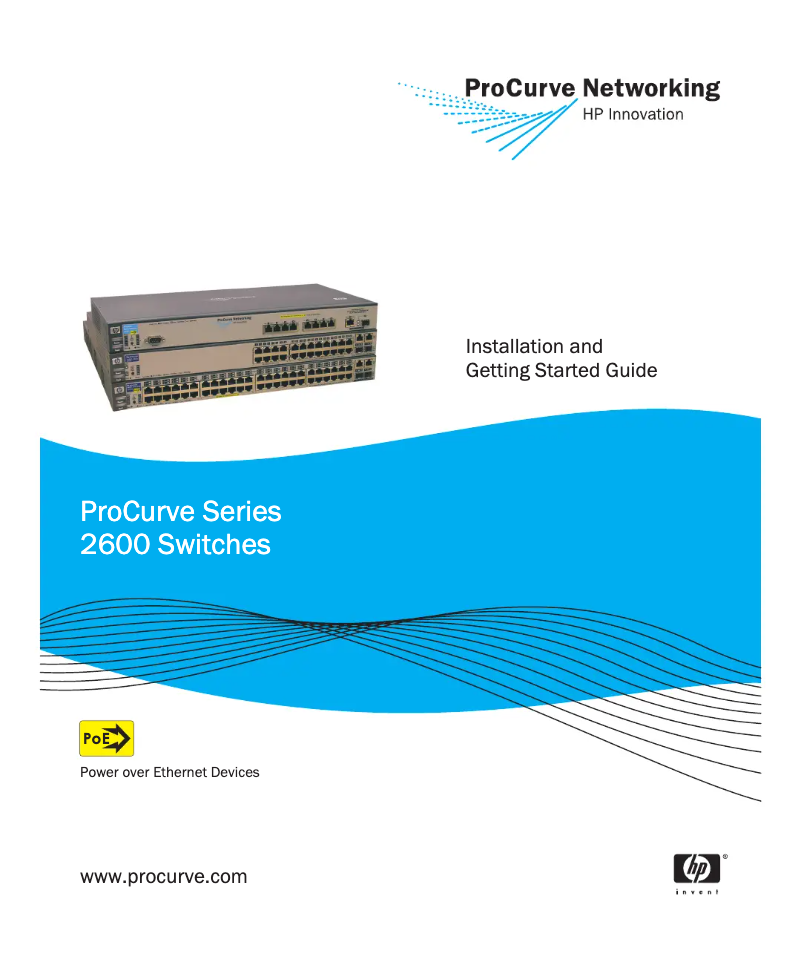 Page n°1 - Manuel utilisateur HP ProCurve 2610-24