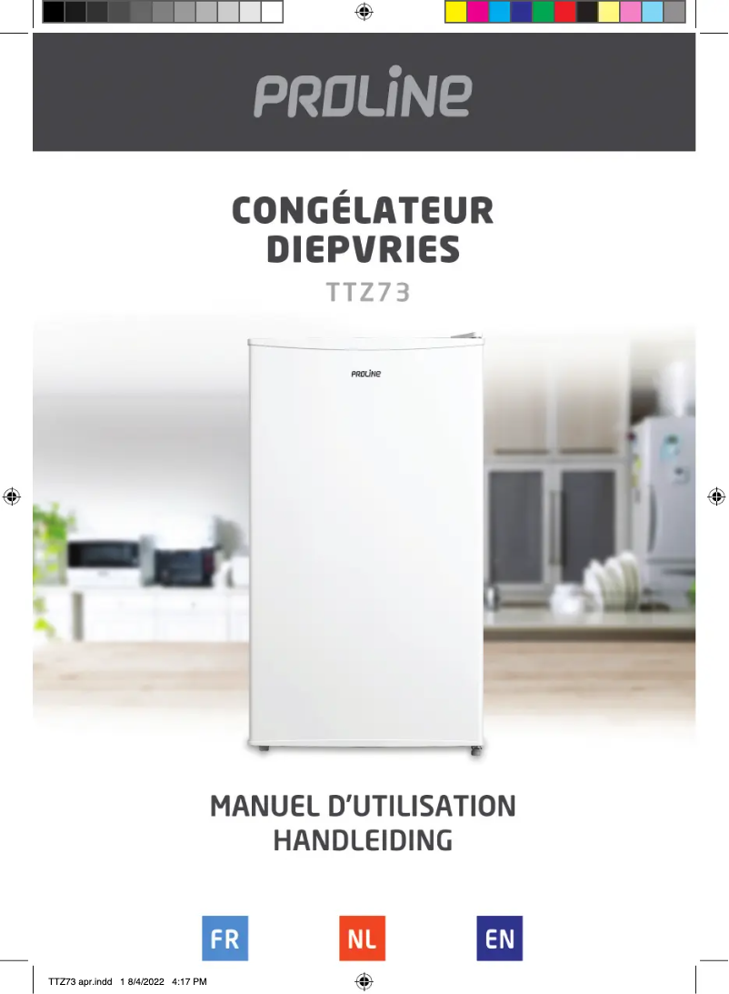 Page n°1 - Manuel utilisateur Proline TTZ73