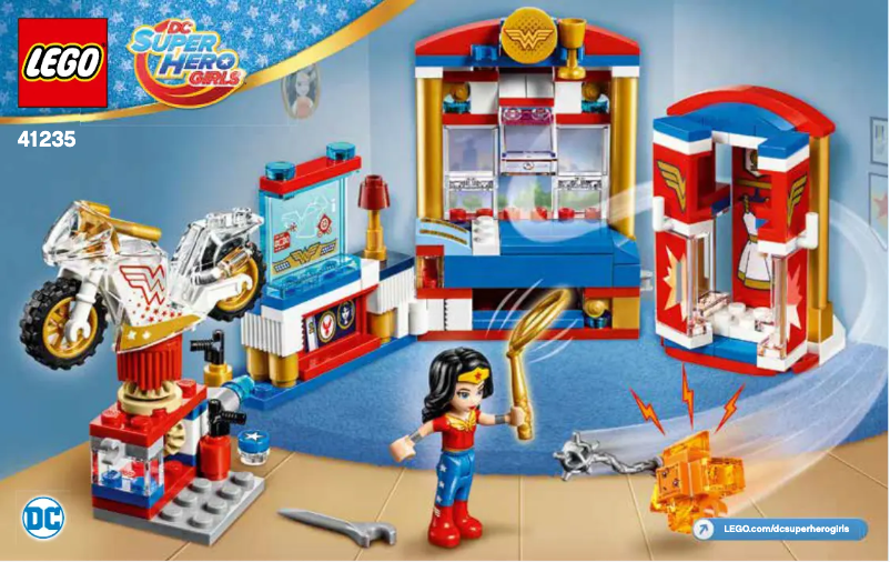 Página 1 del manual Manual de usuario Lego Dc Super Hero Girls 41235