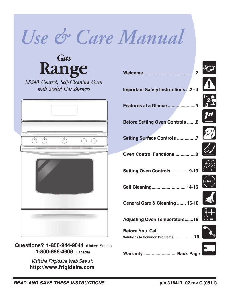 Image de la première page du manuel de l'appareil GLGF382DS