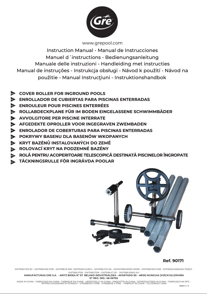 Image de la première page du manuel de l'appareil 90171