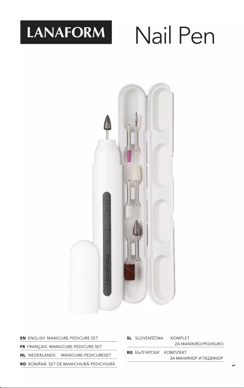 Image de la première page du manuel de l'appareil Nail Pen