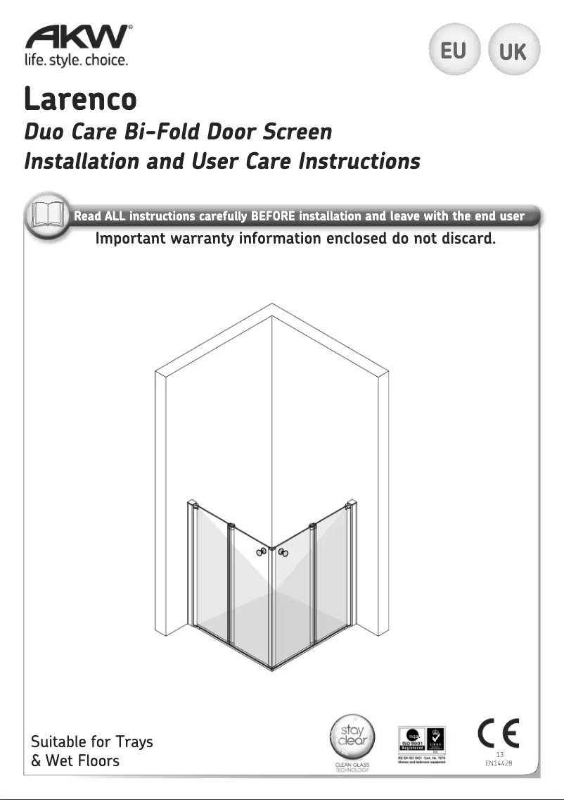 Page 1 de la notice Manuel utilisateur AKW Larenco 26849