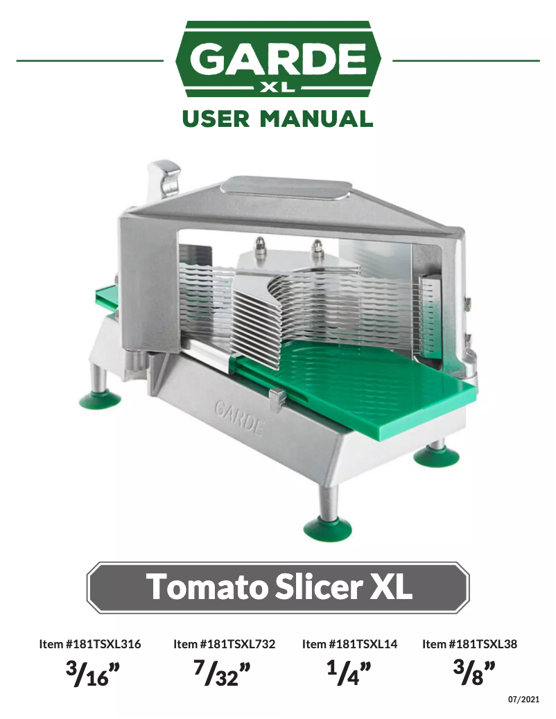 Image de la première page du manuel de l'appareil TSXL732