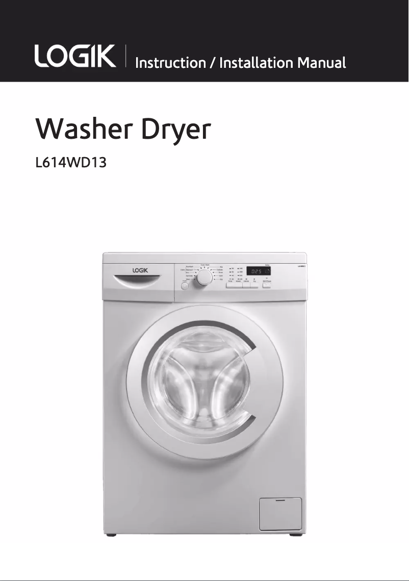 Página 1 del manual Manual de usuario Logik L614WD13