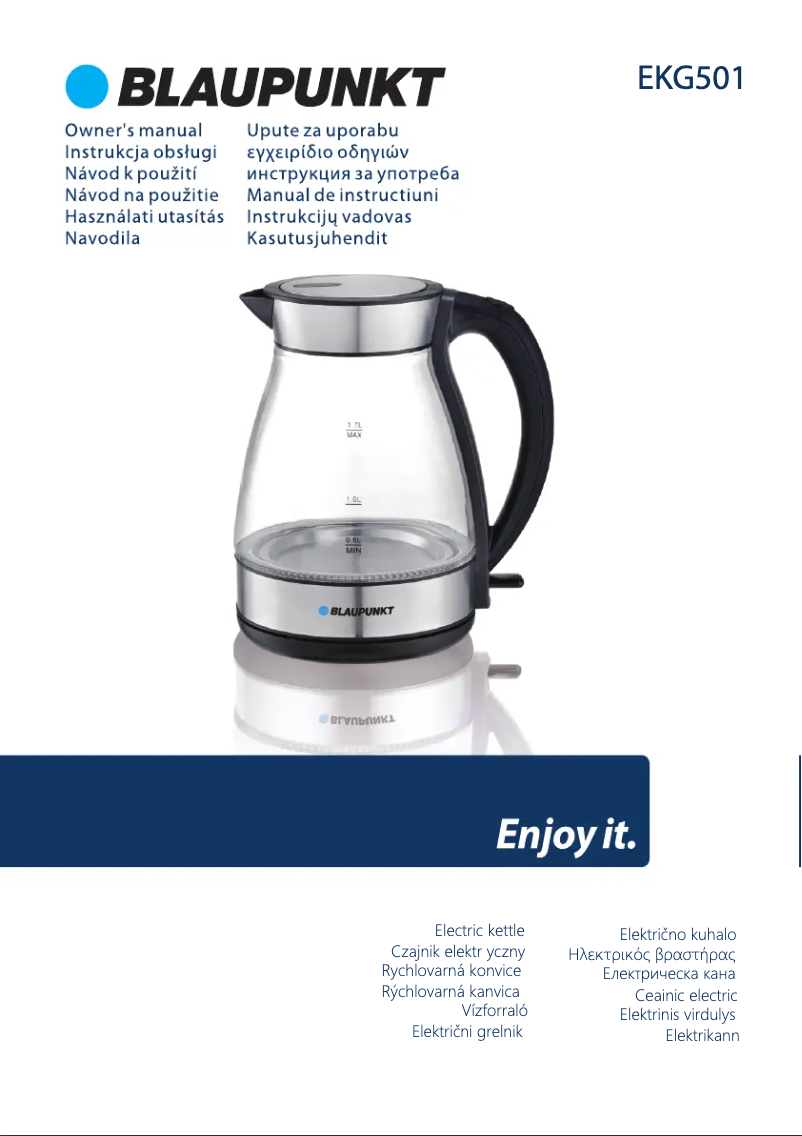 Page n°1 - Manuel utilisateur Blaupunkt EKG501