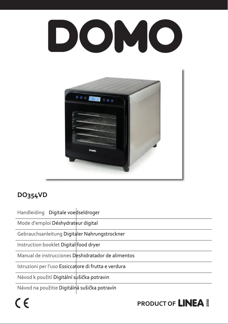 Image de la première page du manuel de l'appareil DO354VD