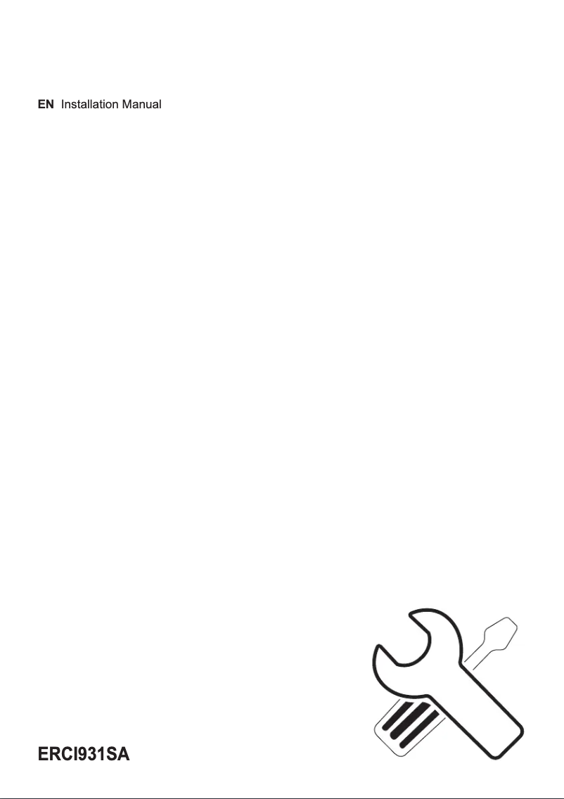 Página 1 del manual Instrucciones / montaje Electrolux ERCI931SA