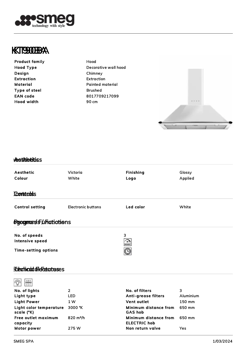 Image de la première page du manuel de l'appareil KT90BA